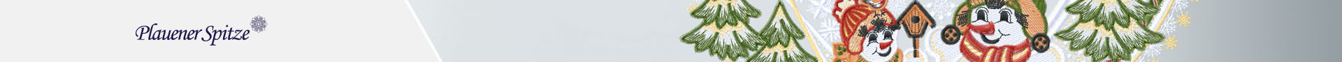 Winter-Fensterbilder aus Plauener Spitze®