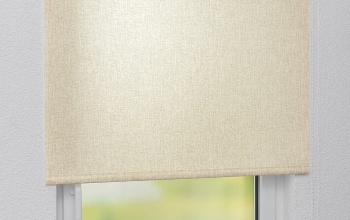 Fenster Rollo in Fertiggröße Beige